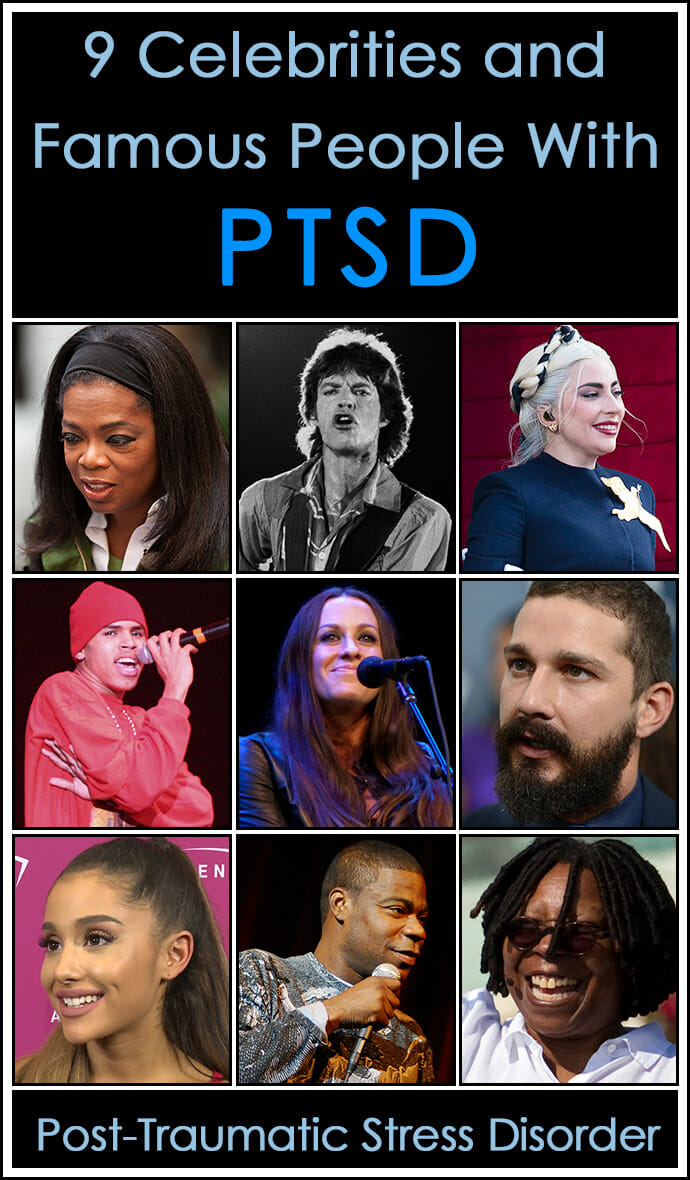 Famous people who suffer from ptsd