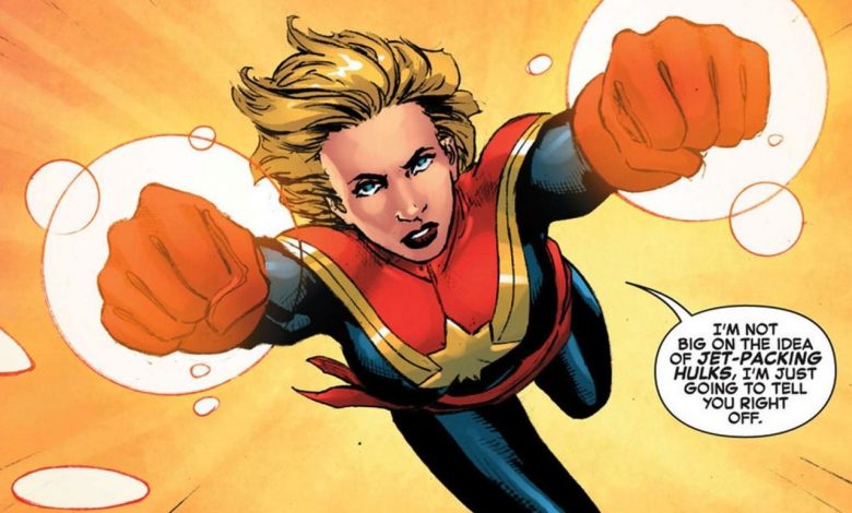 How did captain marvel get her powers in the movie