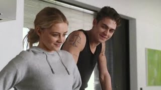 What did hardin do to tessa in the movie