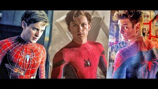 What movie did tom holland get bit by a spider