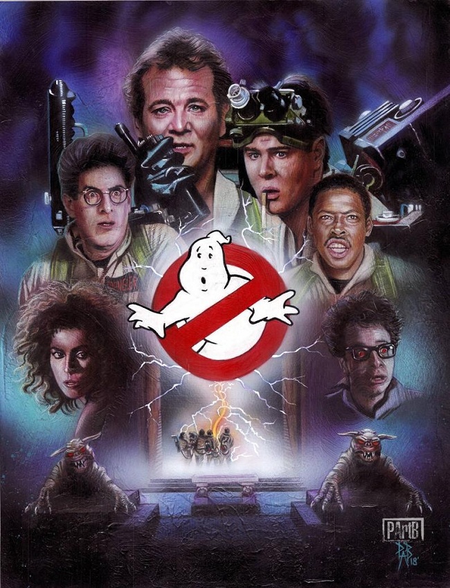 What year did the first ghostbusters movie come out