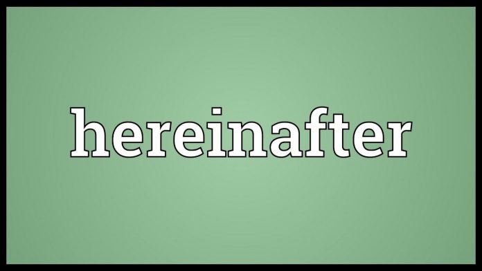 Hereinafter Referred To As là gì và cấu trúc Hereinafter Referred To As trong Tiếng Anh